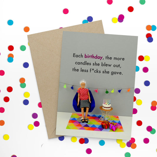 Candles - Bold and Bright Card