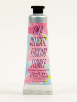 I'm A Delicate Fucking Flower Natural Hand Cream - Sweet Pea & Tea Leaves (& Freesia)