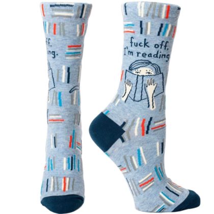 Fuck Off, I’m Reading Women’s Socks