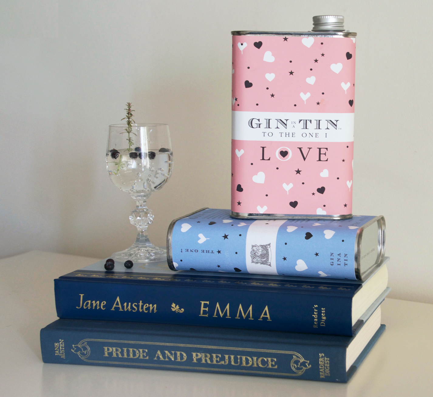 The Love Heart Tin Collection – Full Of Delicious Gin - *Letterbox Friendly*